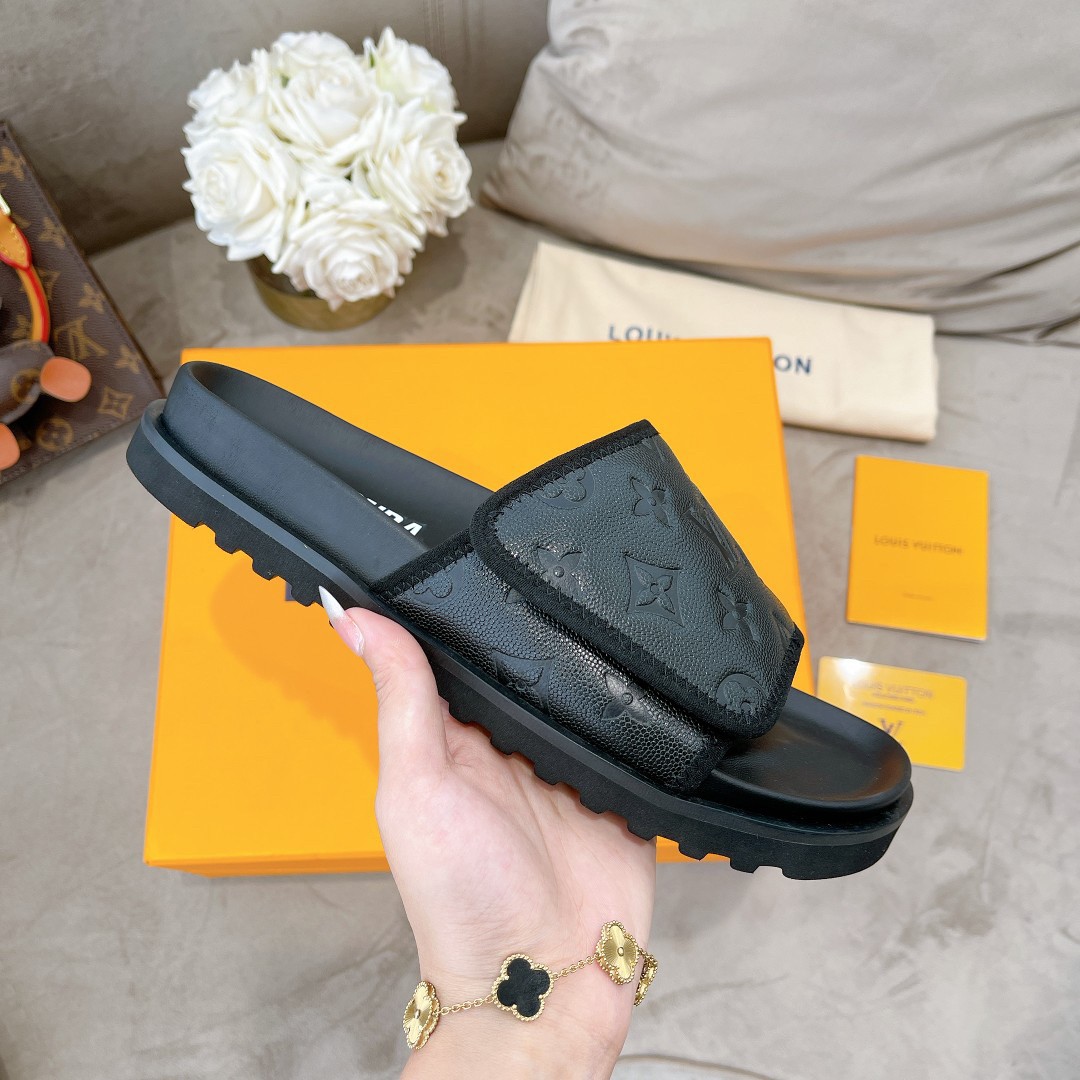 Buy Replica Louis Vuitton LVXNBA LV Trainer Mule Sandals - Buy