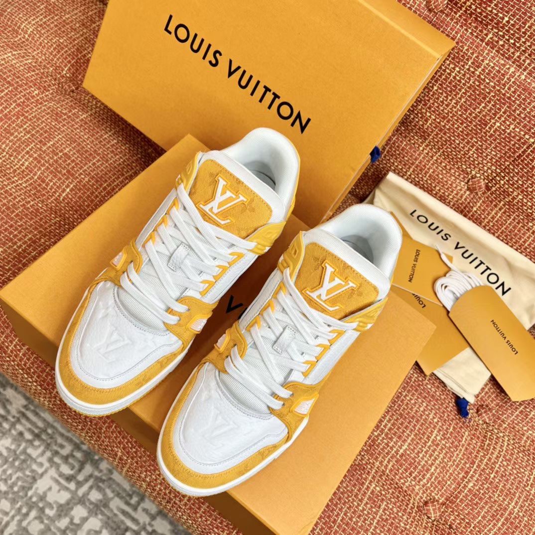 Louis Vuitton Men's LV Trainer Sneakers