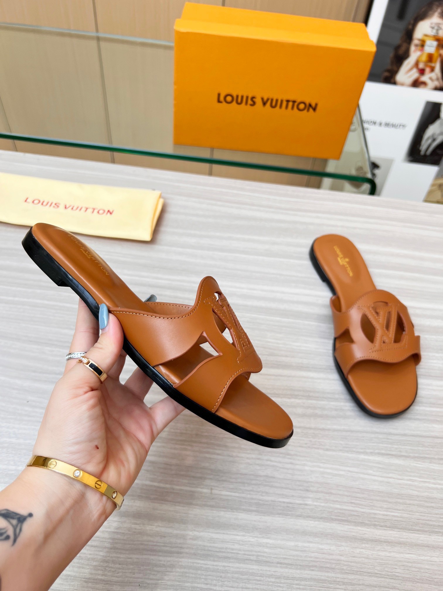 Louis Vuitton LV by The Pool LV Isola Flat Mule