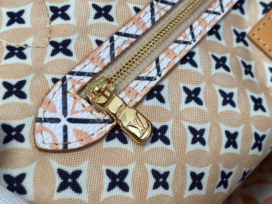 Replica Louis Vuitton Neverfull MM Tote Bag M22979 Blue Knockoff