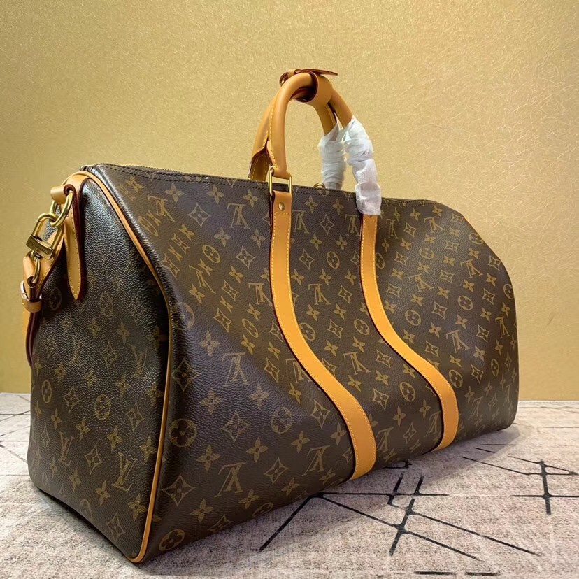 Replica Louis Vuitton Keepall Bandouliere 50 Bag In Monogram Clouds Canvas  M45428