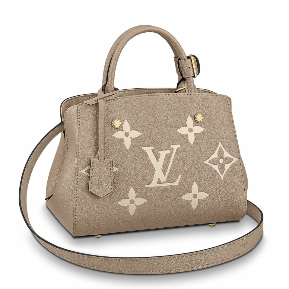 Louis Vuitton Bicolor Monogram Empreinte Montaigne BB Bag – The Closet