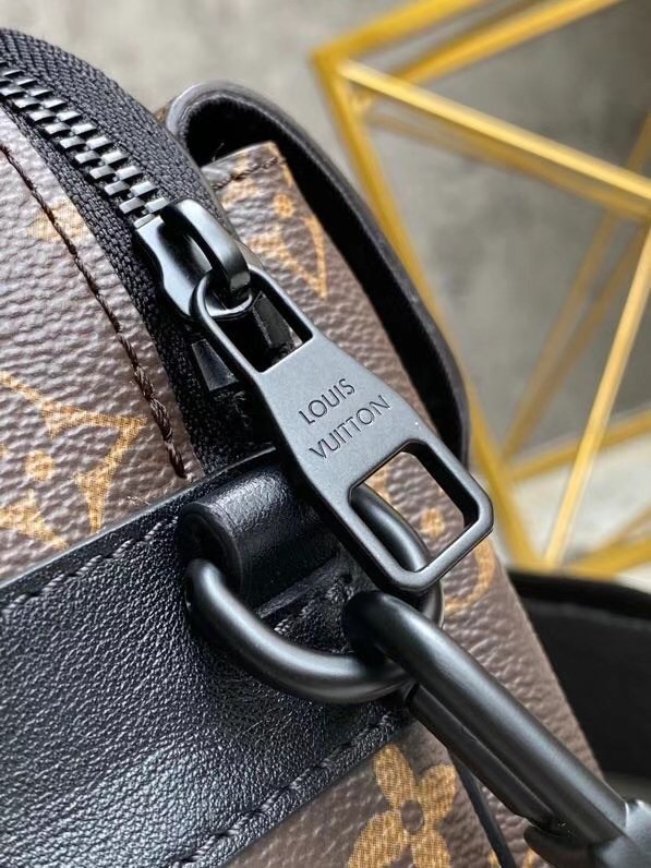 Louis Vuitton S Lock A4 Pouch Monogram Macassar
