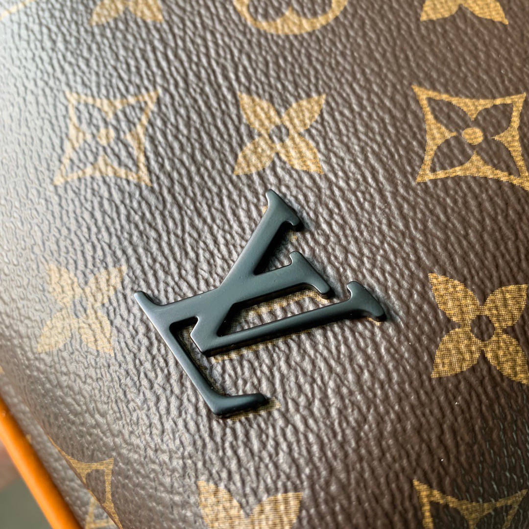 Louis Vuitton Avenue Slingbag NM Monogram Black Monogram Macassar