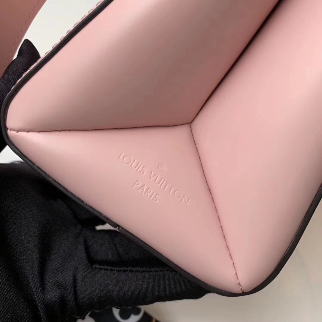 Replica Louis Vuitton Grenelle PM Bag In Pink Epi Leather M53694