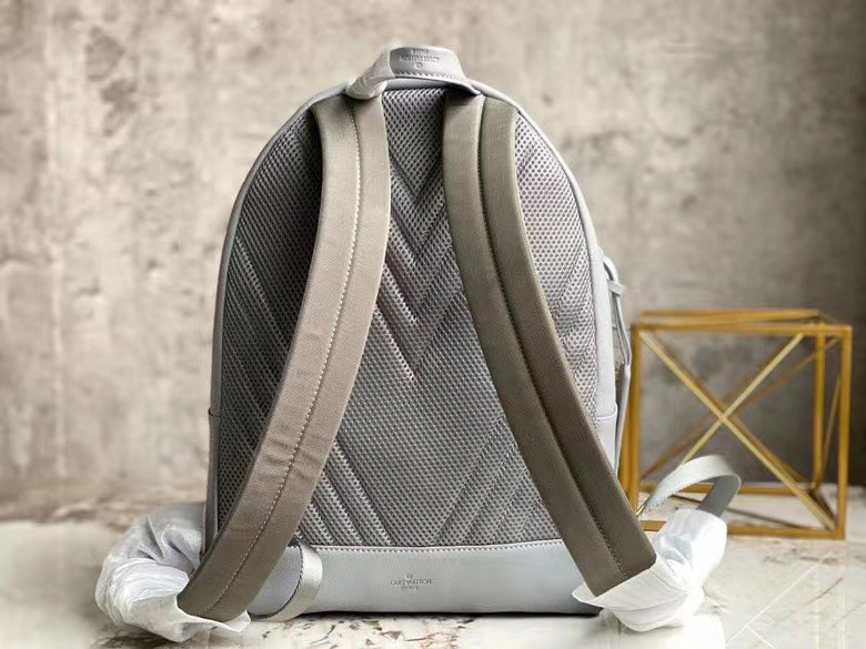 Louis Vuitton Backpack Monogram Titanium PM Grey in Titanium Canvas with  Titanium-tone - US