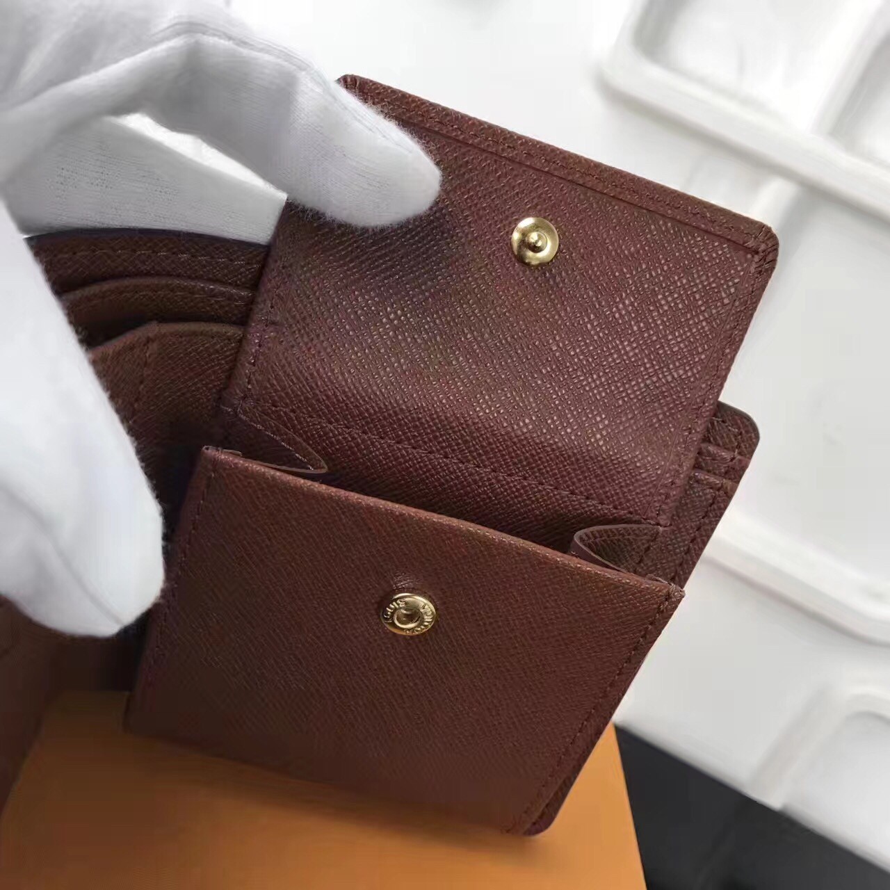 Replica Louis Vuitton Pocket Organizer Monogram Macassar M60111