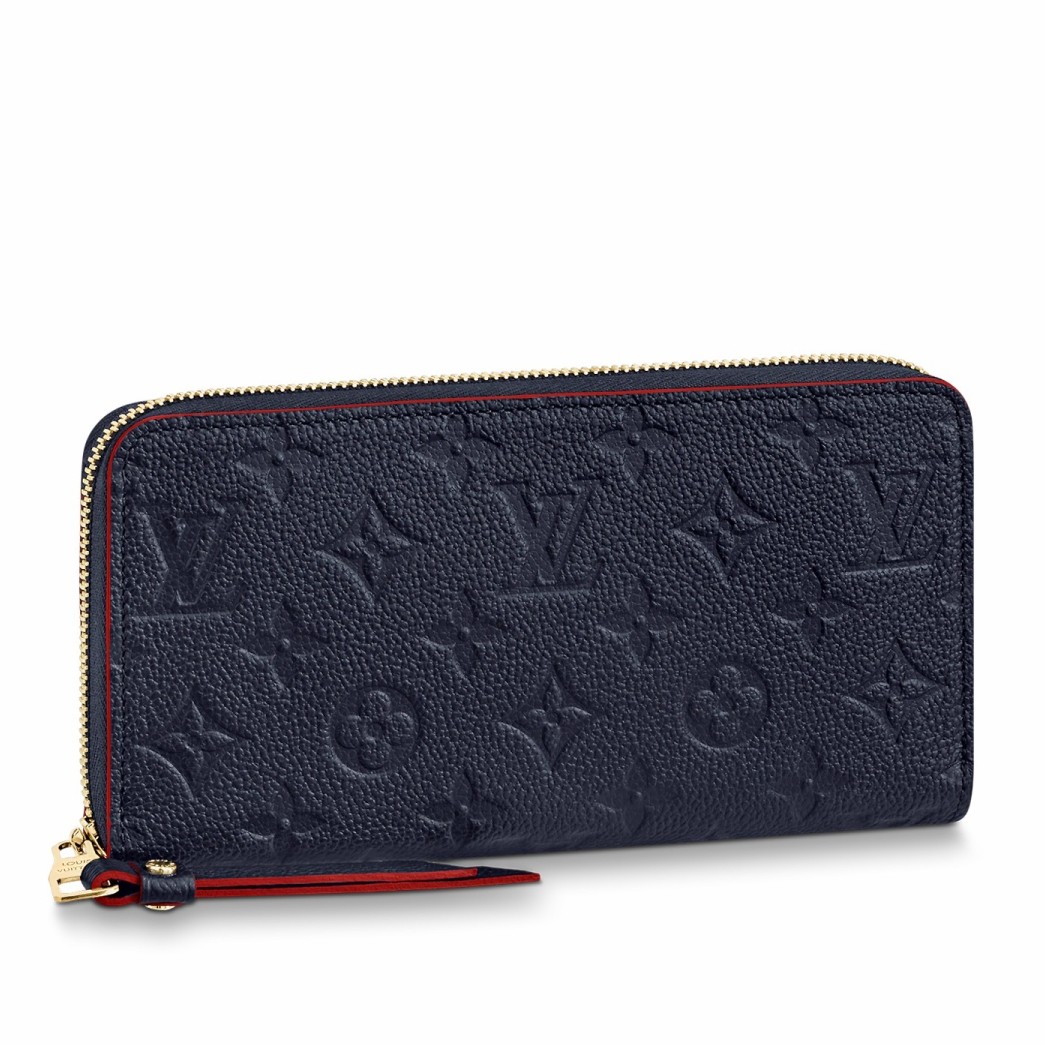 Replica Louis Vuitton M60171 Clemence Wallet Monogram Empreinte