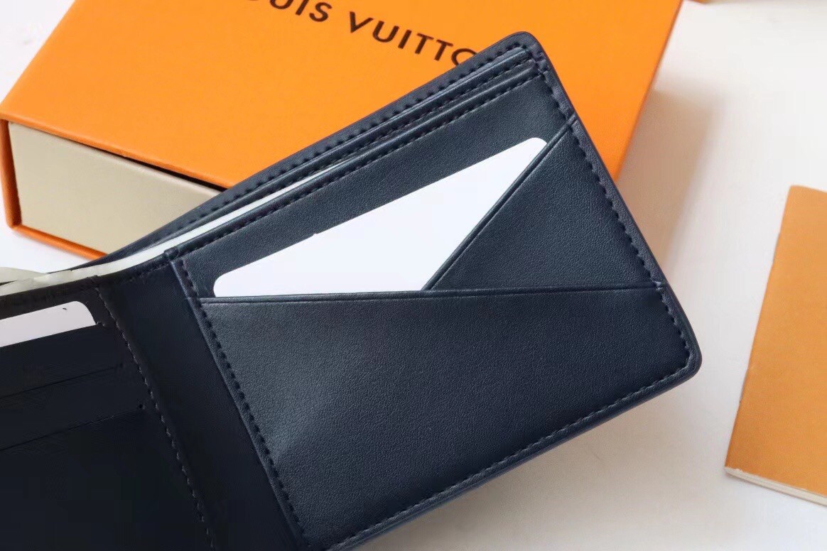 Louis Vuitton Multiple Wallet In Monogram Shadow Leather in 2023