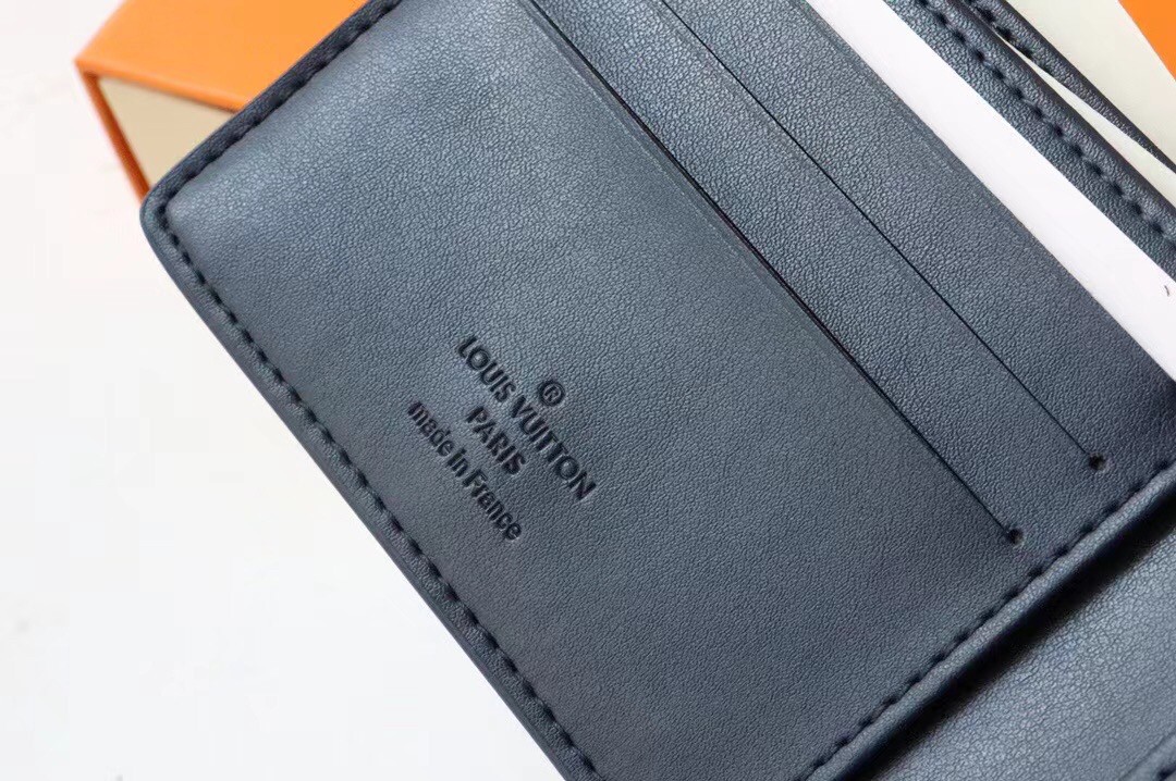 Louis Vuitton Men Multiple Wallet in embossed Damier Infini