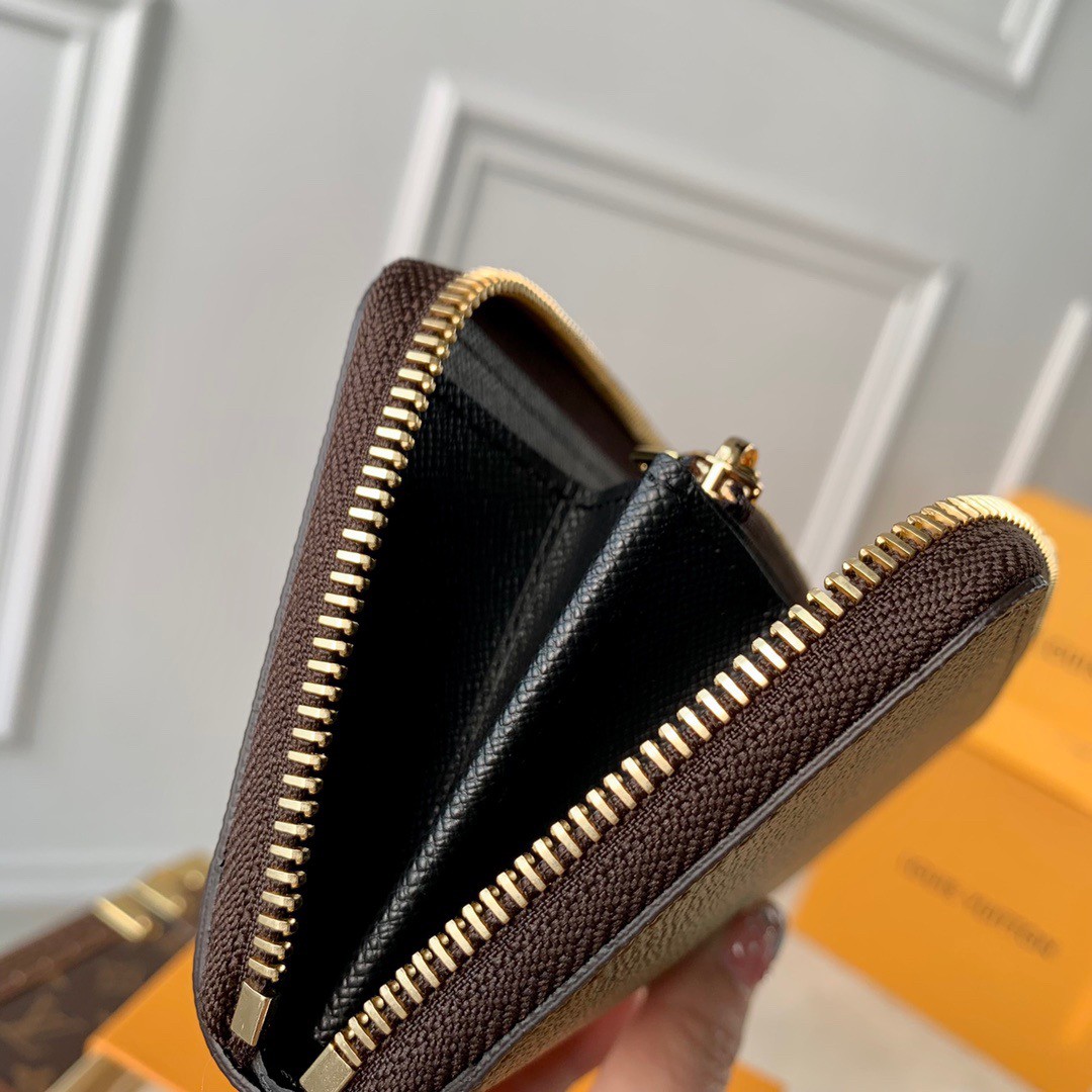 louis vuitton look-alikes zip around wallet
