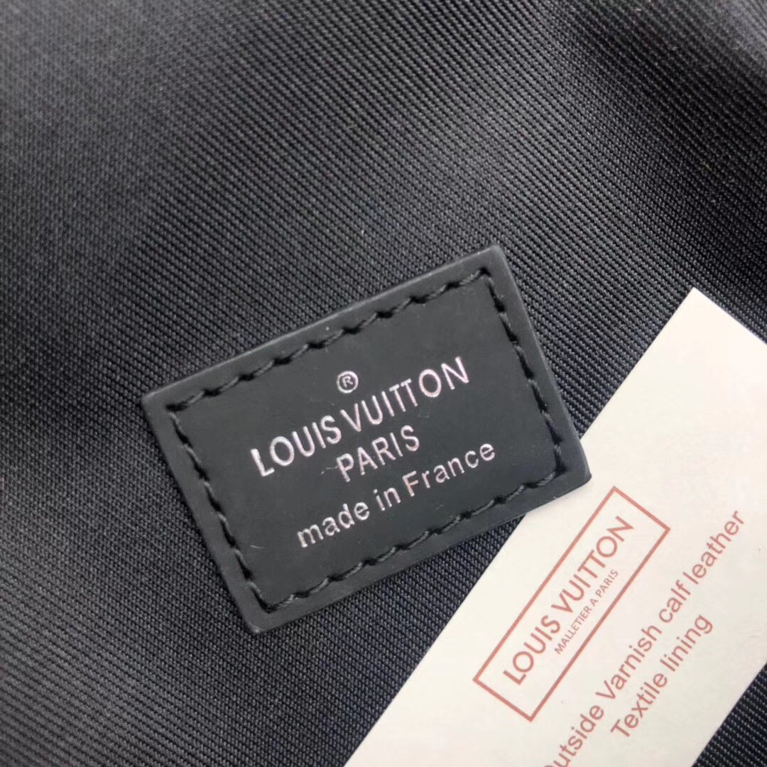 LV LV Men Avenue Sling Bag in Damier Graphite Coated Canvas-Grey in 2023