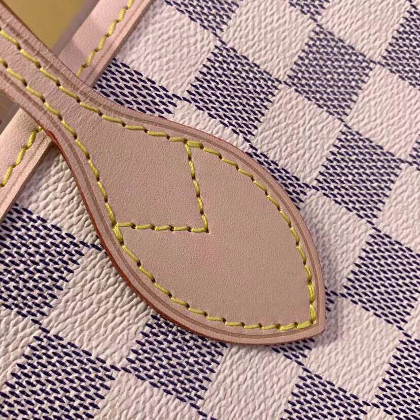 Replica Louis Vuitton N41179 Cabas PM Shoulder Bag Damier Azur Canvas For  Sale