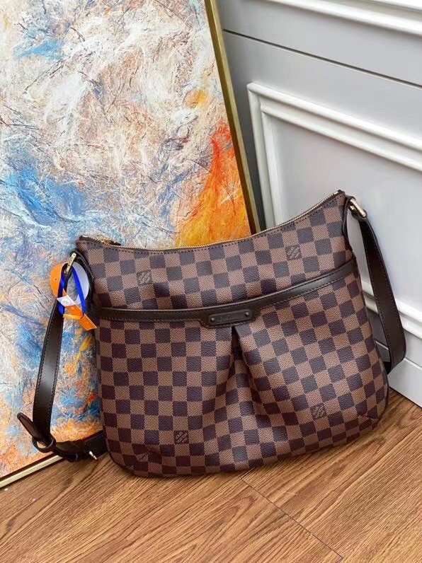 Replica Louis Vuitton Bloomsbury PM Bag In Damier Ebene Canvas N42251