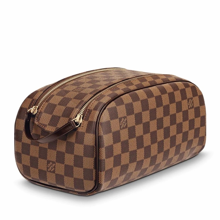 Louis Vuitton, Bags, Louis Vuitton Toiletry Bag Damier King Size Brown