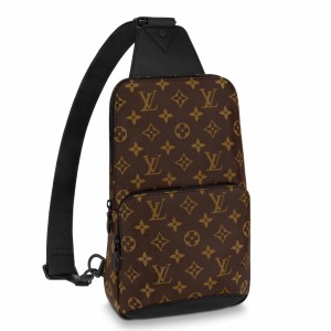Louis Vuitton Avenue Sling Bag In Monogram Macassar Canvas M45897
