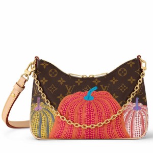 Louis Vuitton LV x YK Boulogne Bag with Pumpkin Print M46470