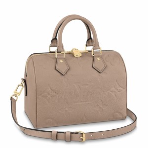 Louis Vuitton Speedy Bandouliere 25 Bag In Monogram Empreinte Leather M59273