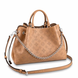 Replica Louis Vuitton M50032 Babylone PM Hobo Bag Mahina Leather For Sale