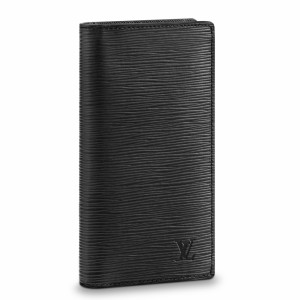 Louis Vuitton Monogram Empreinte Mens Long Wallets, Black