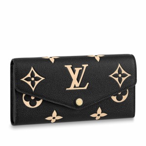 Louis Vuitton Sarah Wallet In Monogram Empreinte Leather M80496