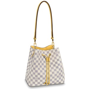 Louis Vuitton Neonoe MM Bag In Damier Azur Canvas N40151