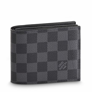 Shop Louis Vuitton DAMIER GRAPHITE 2020-21FW Alpha Wearable Wallet (N60418)  by Kanade_Japan