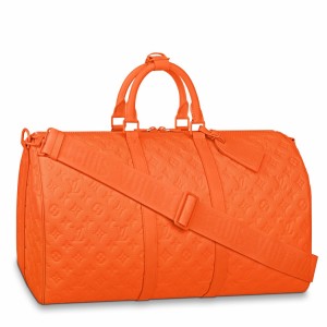 Louis Vuitton Keepall Bandouliere 50 Bag In Taurillon Monogram M20963