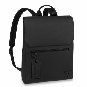 Louis Vuitton Fastline Backpack In Black LV Aerogram Leather
