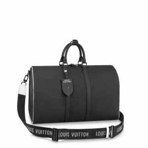 Louis Vuitton Keepall Bandouliere 50 Bag In Taurillon Leather M21382