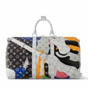 Louis Vuitton Keepall Bandouliere 45 Bag in Multicolor Monogram Canvas M23160
