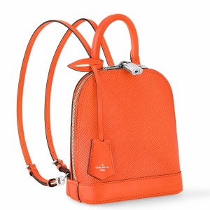 Louis Vuitton Alma Backpack in Orange Epi Leather M25104