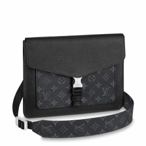 Louis Vuitton Outdoor Flap Messenger Bag In Taigarama M30413