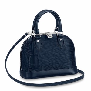 Louis Vuitton Alma BB Bag In Indigo Epi Leather M40855