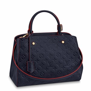 Louis Vuitton Montaigne MM Bag In Monogram Empreinte Leather M42746