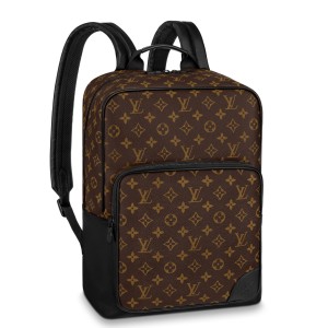 Louis Vuitton Dean Backpack In Monogram Macassar Canvas M45335