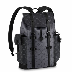 Louis Vuitton Christopher PM Backpack In Monogram Eclipse Canvas M45419