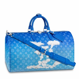 Louis Vuitton Keepall Bandouliere 50 Bag In Monogram Clouds Canvas M45428