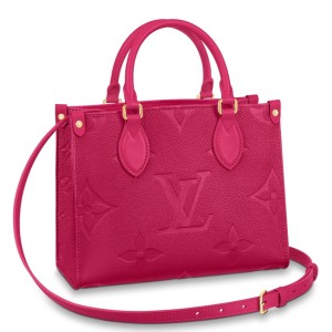 Louis Vuitton OnTheGo PM Bag In Monogram Empreinte Leather M45660