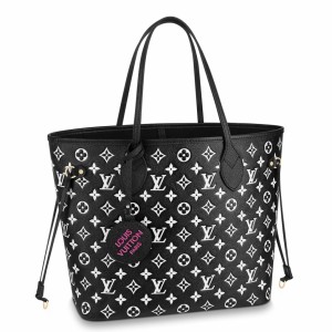 Louis Vuitton Neverfull MM Bag In Monogram Empreinte Leather M46103