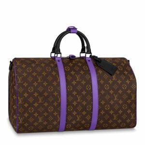 Louis Vuitton Keepall Bandouliere 50 Bag In Monogram Purple M46257