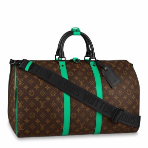Louis Vuitton Keepall Bandouliere 50 Bag In Monogram Green M46259
