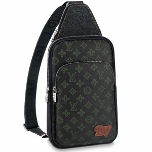 Louis Vuitton Avenue Sling Bag In Green Monogram Canvas M46344