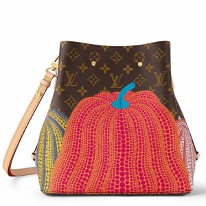 Louis Vuitton LV x YK Neonoe MM Bag with Pumpkin Print M46473