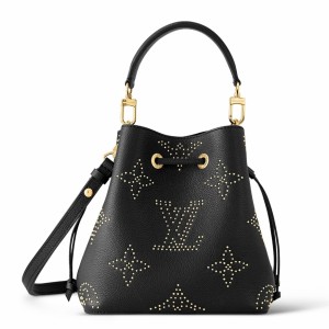 Louis Vuitton NeoNoe BB Bag in Leather with Studs M46734