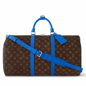 Louis Vuitton Keepall Bandouliere 50 Bag in Monogram Macassar Canvas M46772