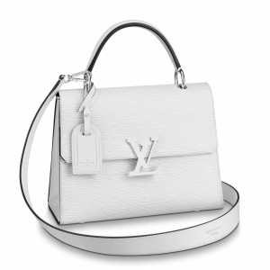 Louis Vuitton Grenelle PM Bag In White Epi Leather M53834