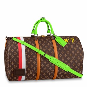 Louis Vuitton Keepall Bandouliere 55 Bag In Monogram Canvas M59661