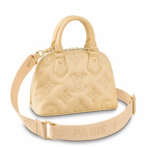 Louis Vuitton Alma BB Bag In Bubblegram Leather M59821