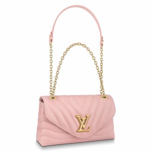Louis Vuitton LV New Wave Chain MM Bag In Pink Leather M59985